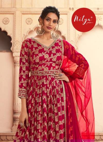 Dn 503 Colours By Lt Nitya Designer Partywear Readymade Gown Collection